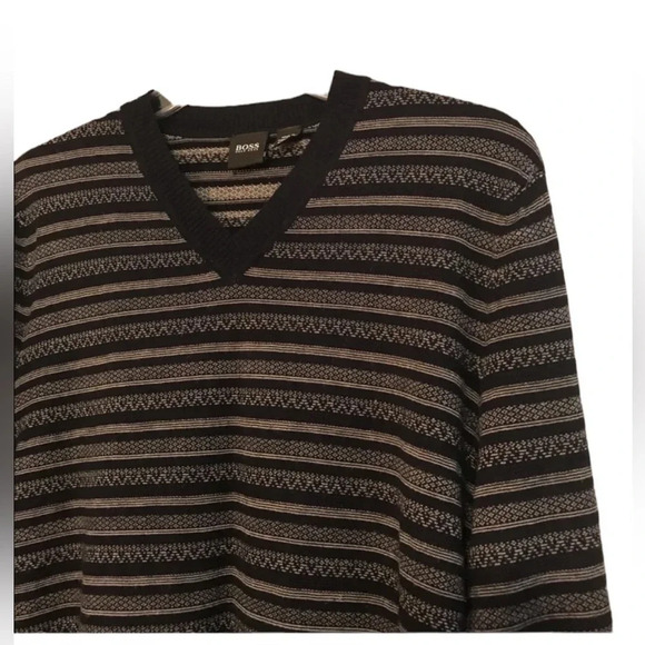 Hugo Boss Benja Virgin Wool Blend Sweater - Picture 2 of 5